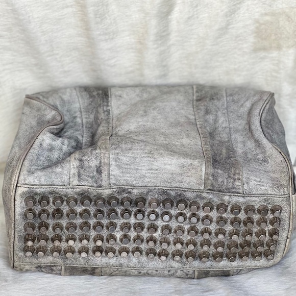 🖤Alexander Wang Rocco Leather Bag / Boston Bag - Grey - Picture 4 of 8